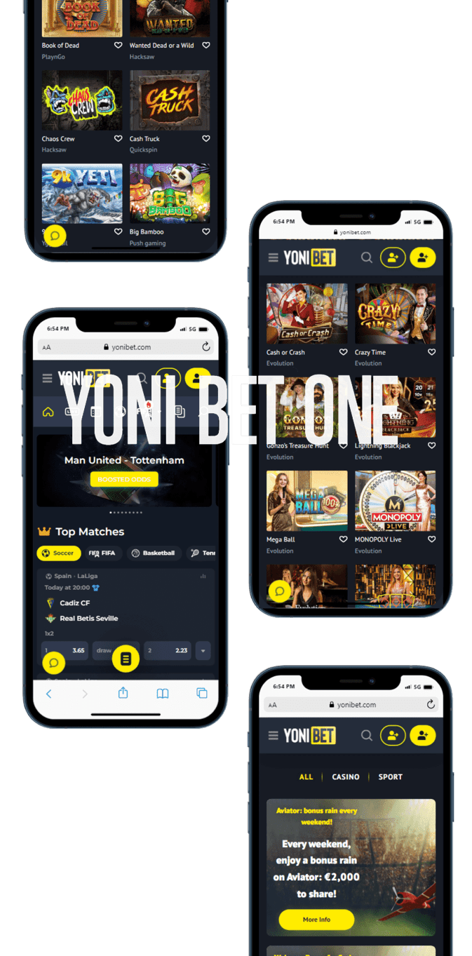 yonibet casino promo code